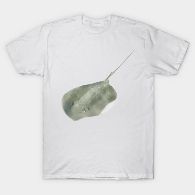 Southern Stingray T-Shirt by tarynosaurus